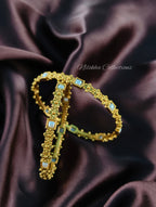 Floral pearl bangles | NB31