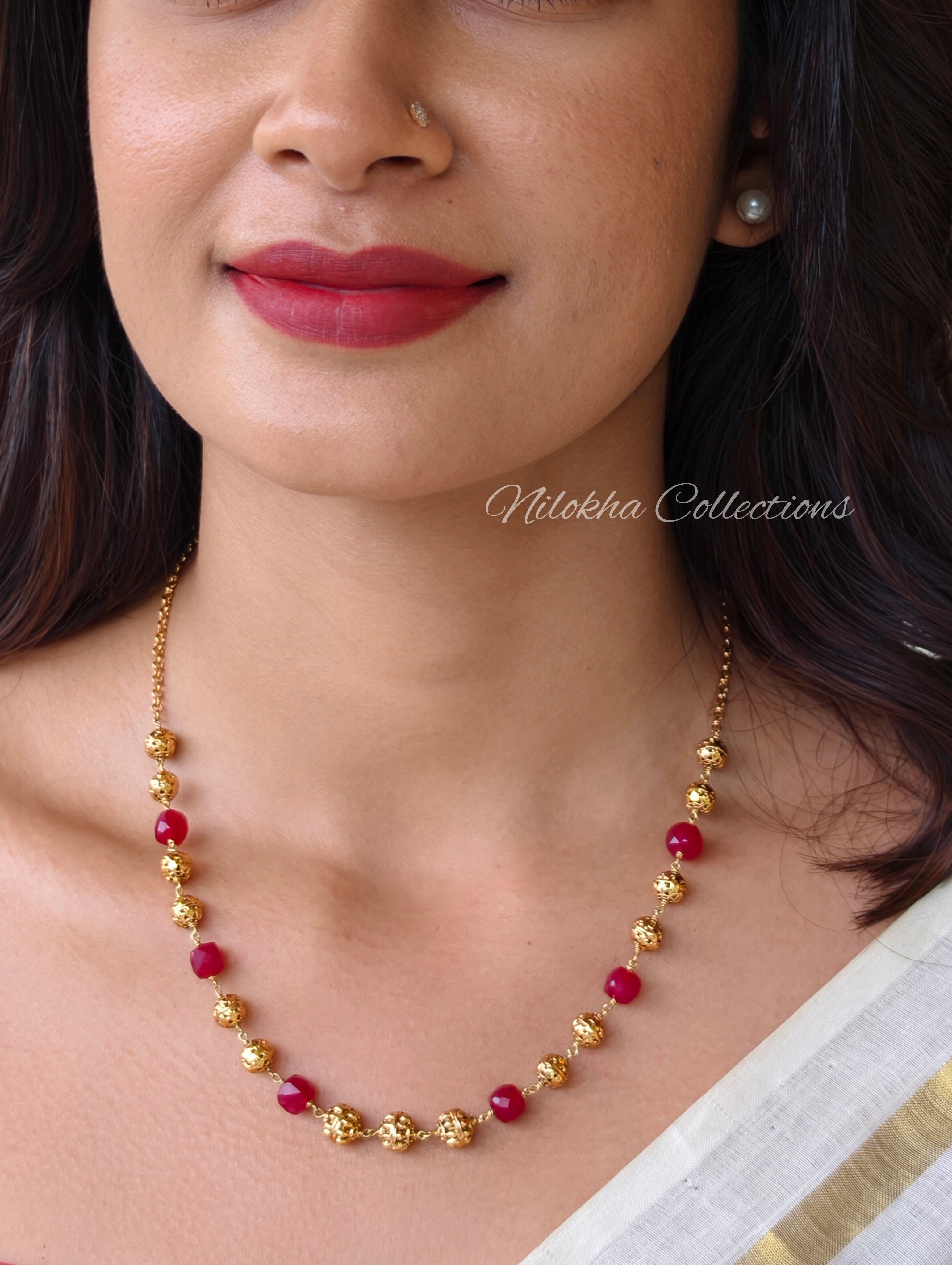 1 layer beads chain | NAN370