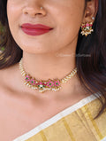 Lotus necklace set| NAN399