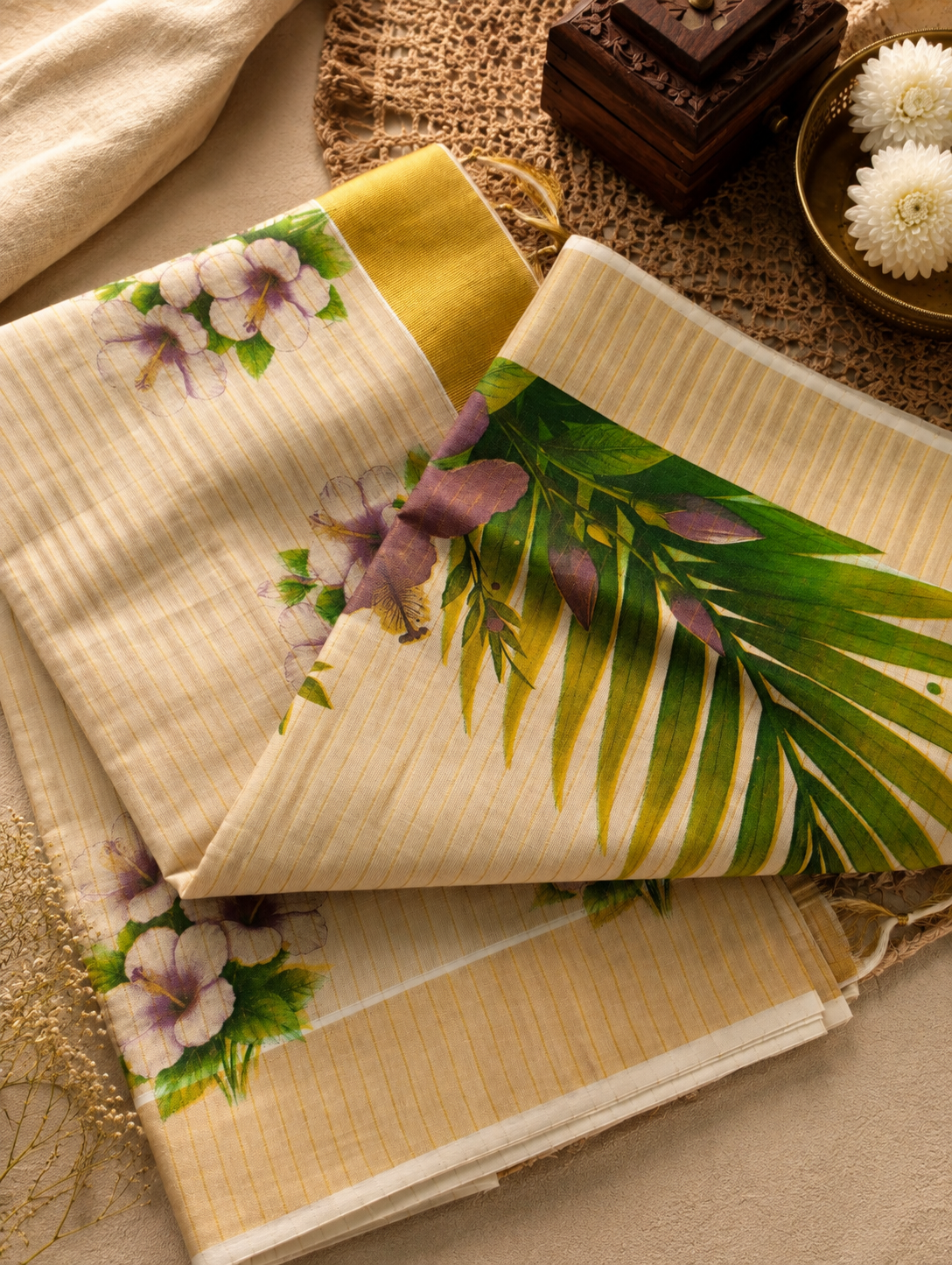 Digital print kerala saree | NCO51
