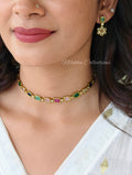 Multi stone choker | NAN374