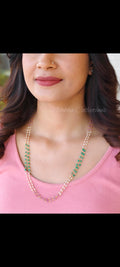 2 layer multi beads chain | NAN278E