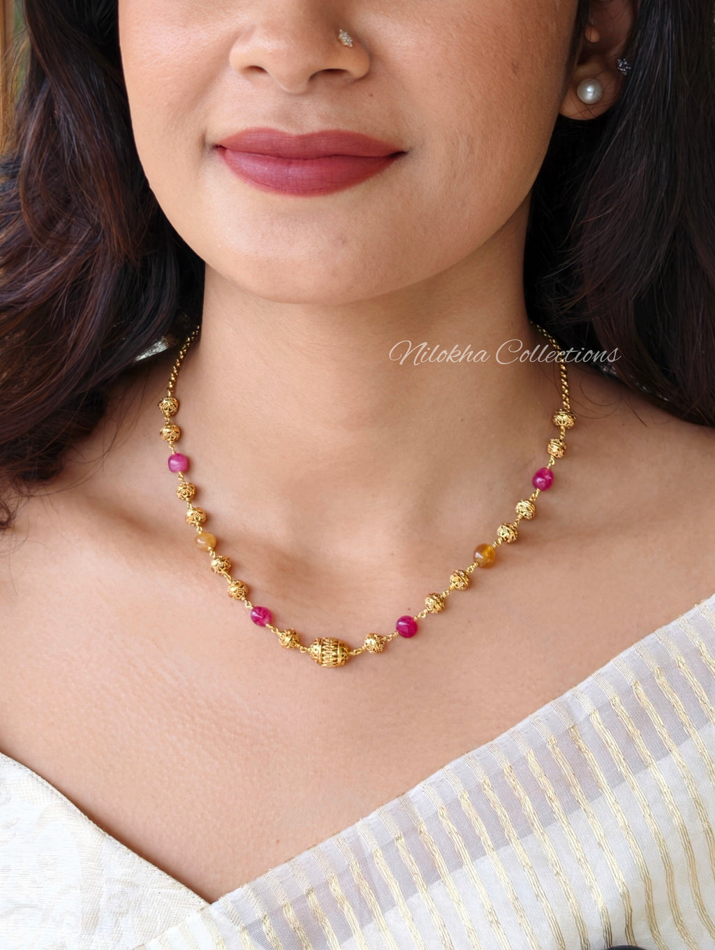 1 layer beads chain | NAN404