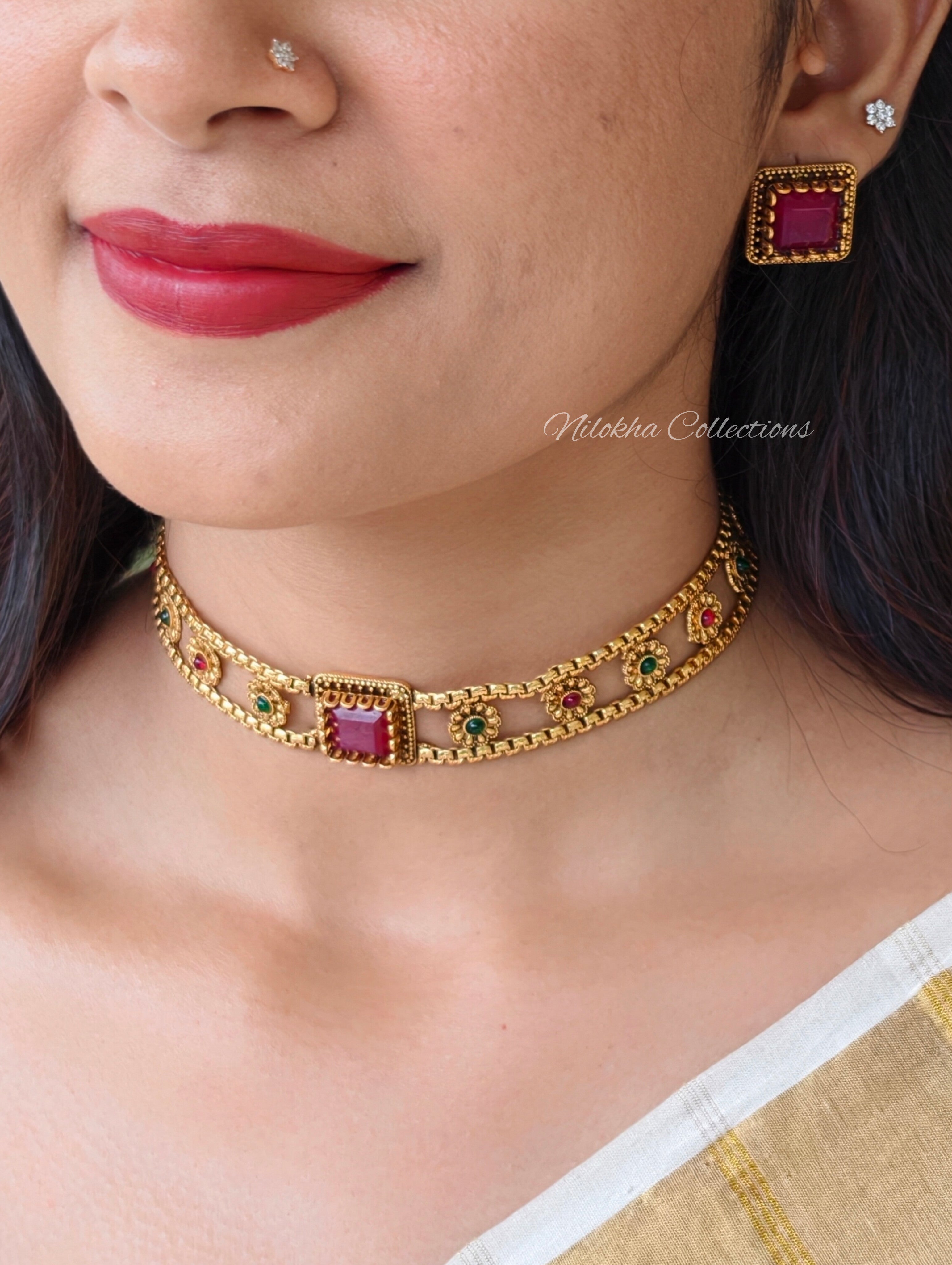 Stone Choker set | NAN390