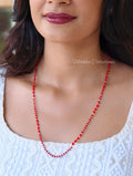 Crystal beads 1 layer chain | NAN410
