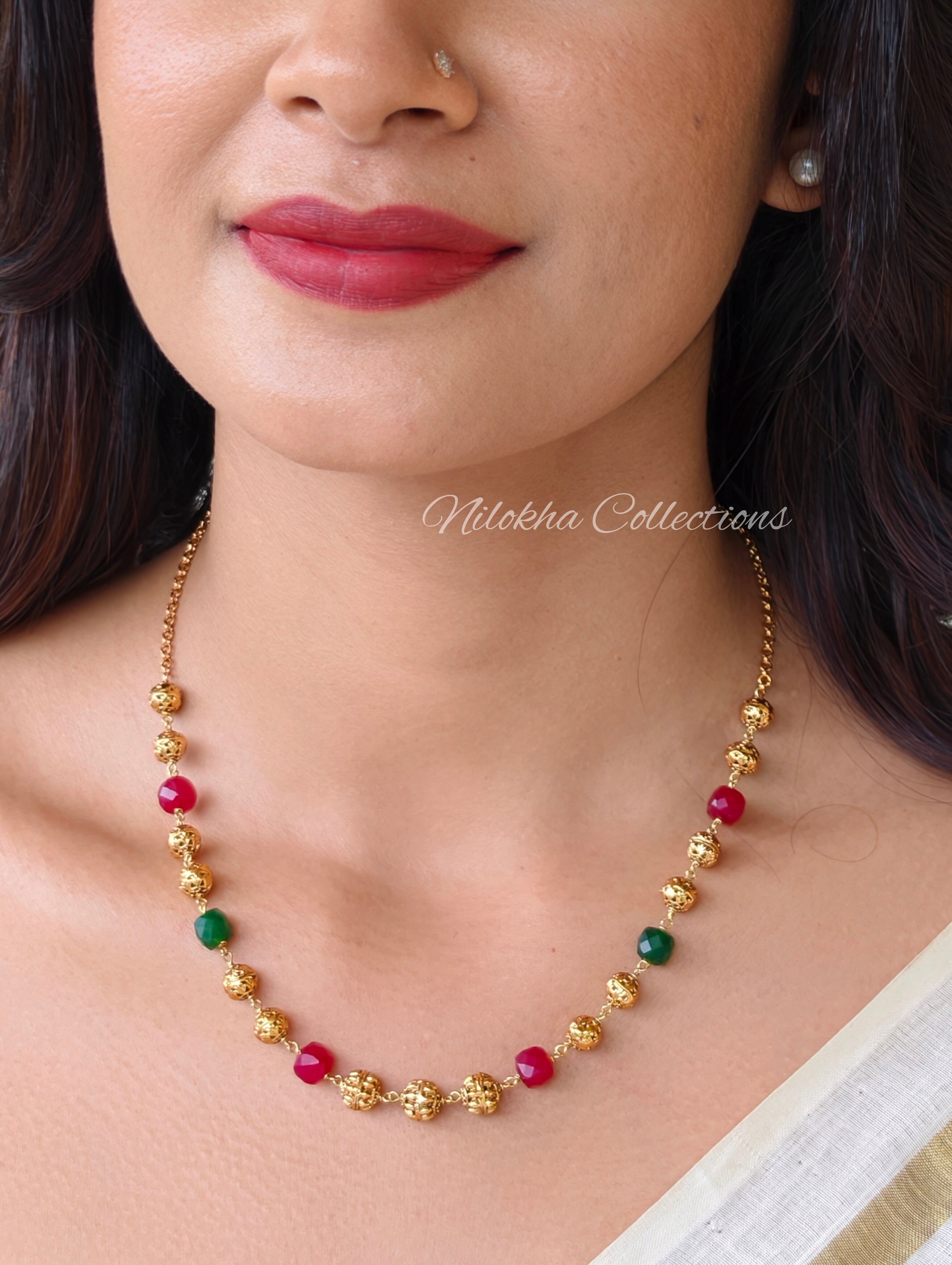 1 layer beads chain | NAN370