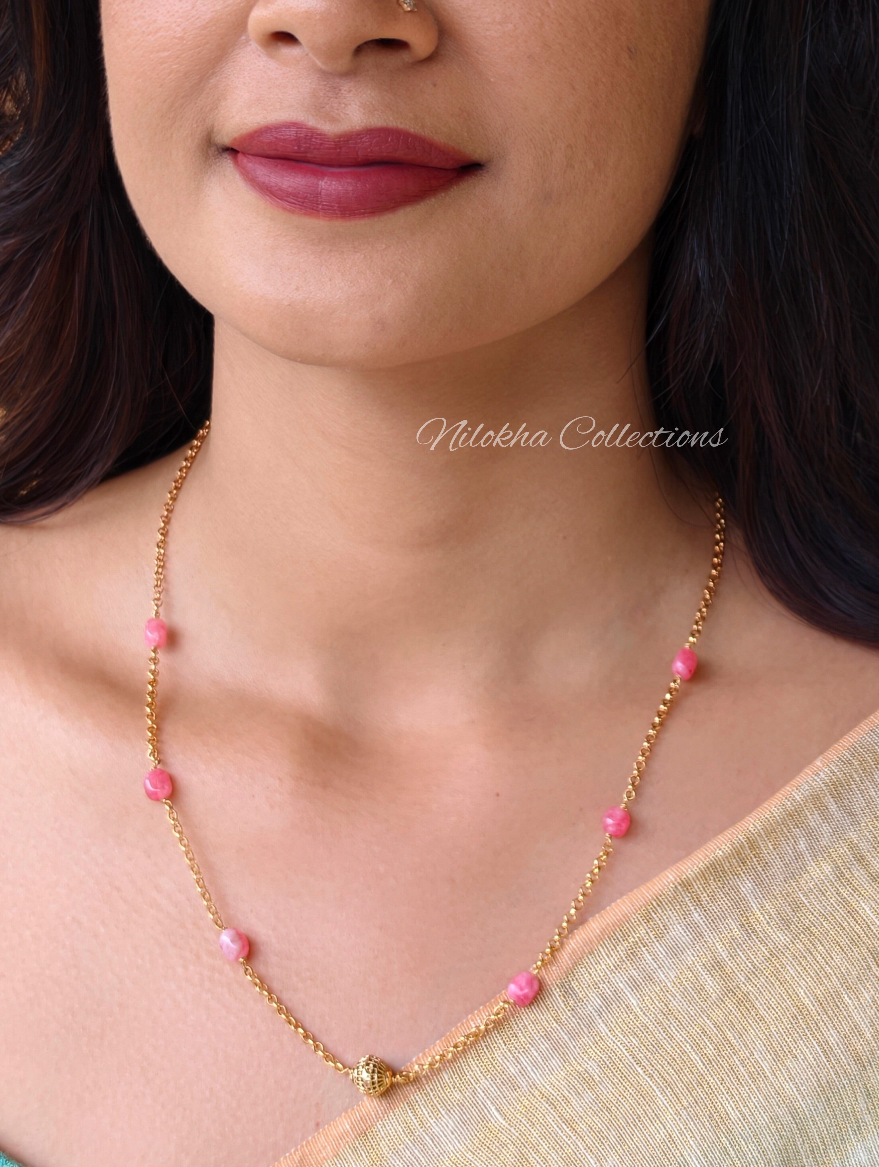 Simple 1 layer beads chain | NAN384
