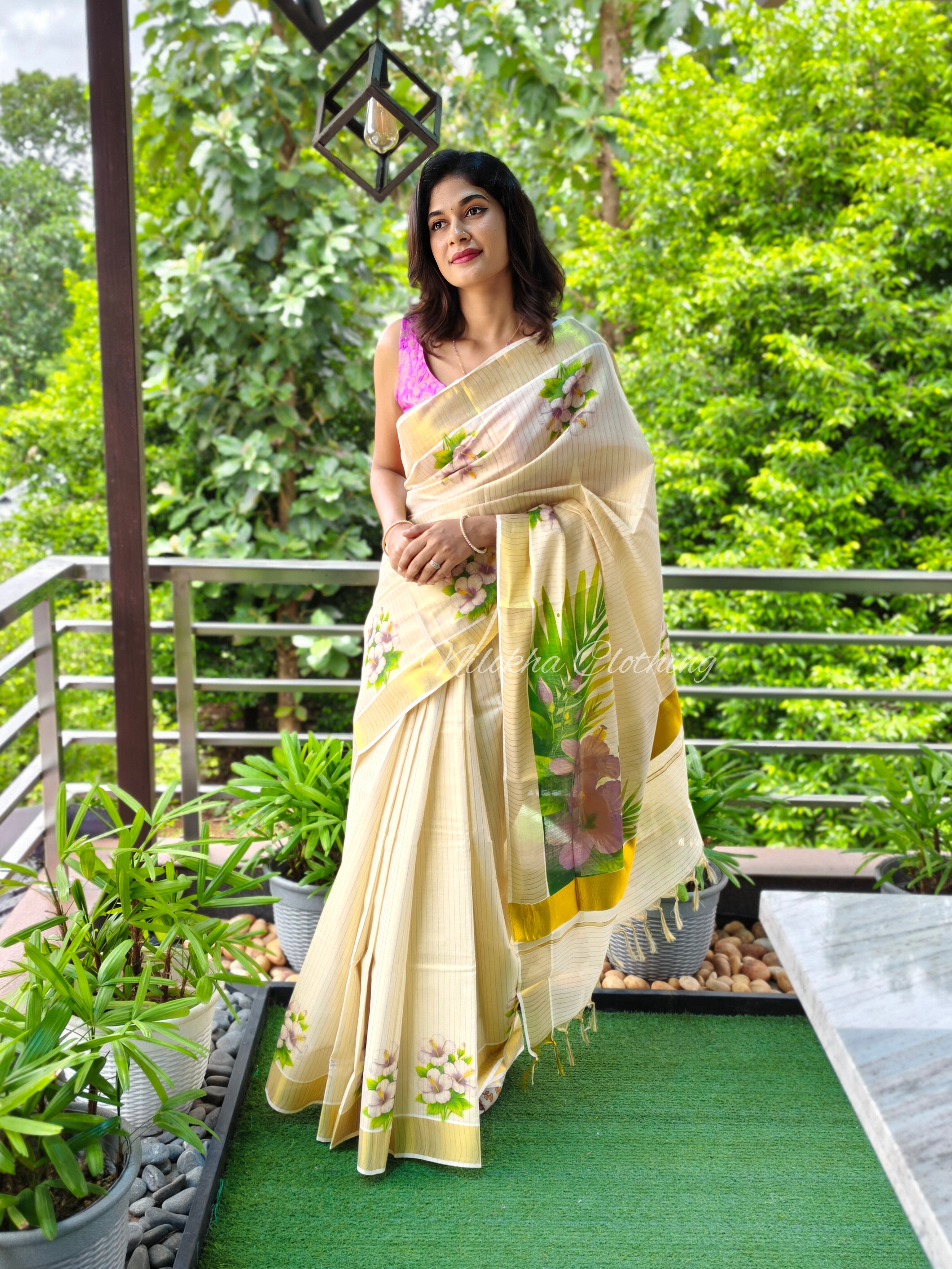 Digital print kerala saree | NCO51
