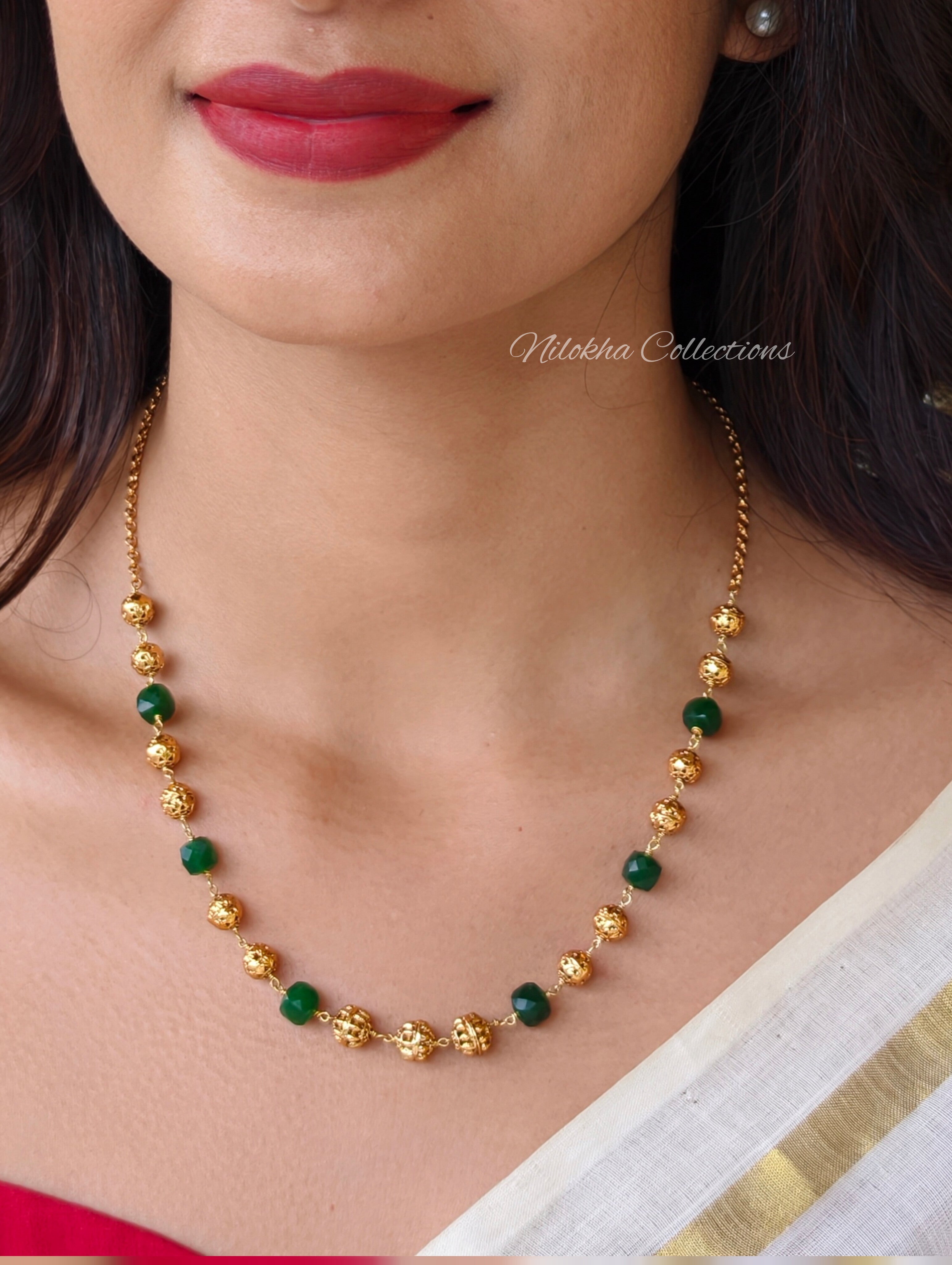 1 layer beads chain | NAN370