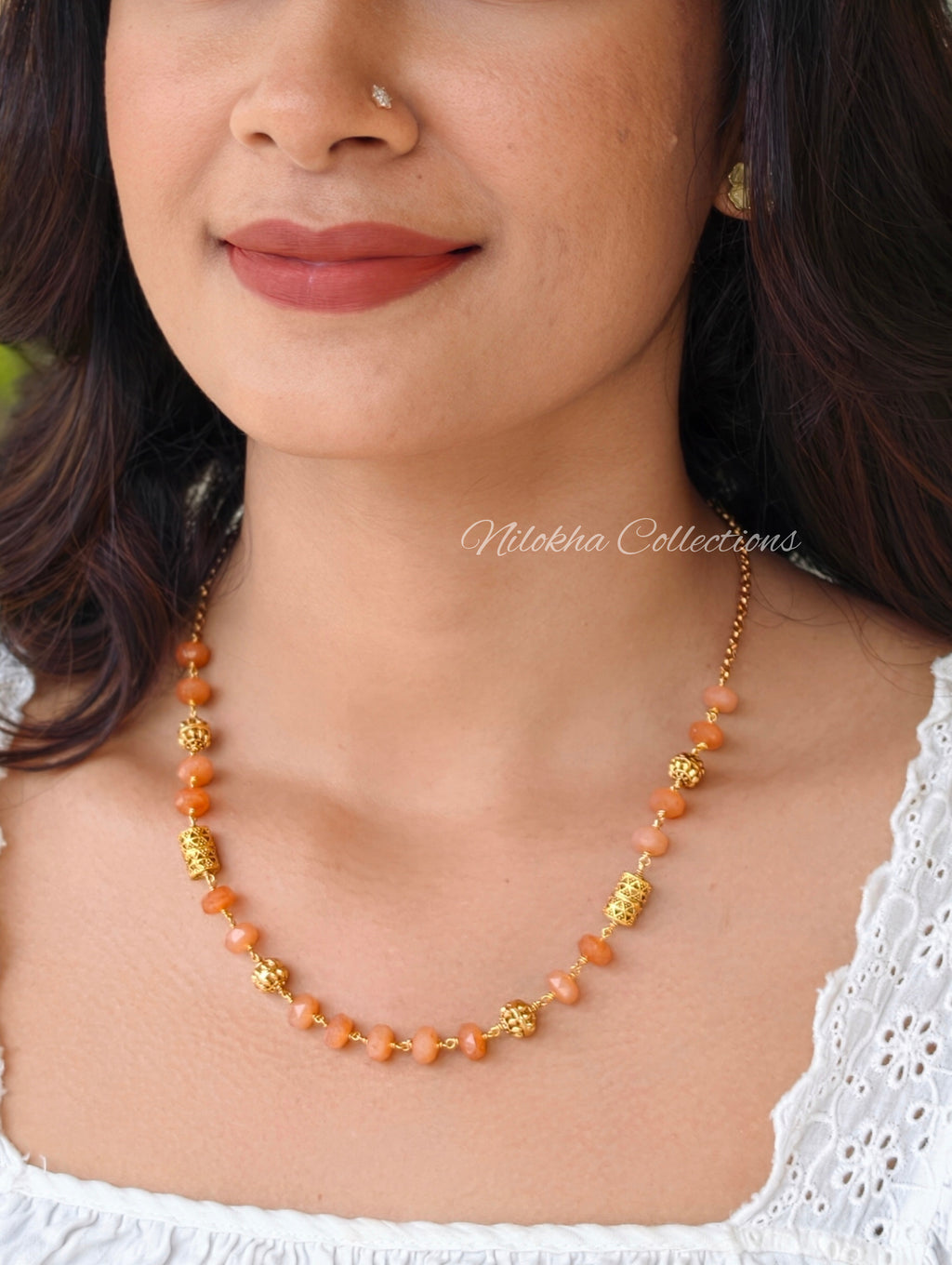 1 layer beads chain | NAN413