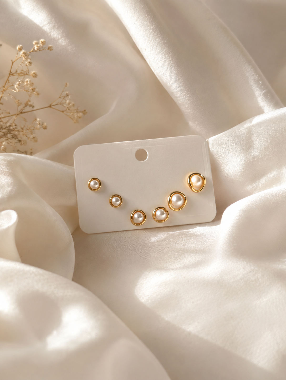 Pearl stud combo set | NTE56