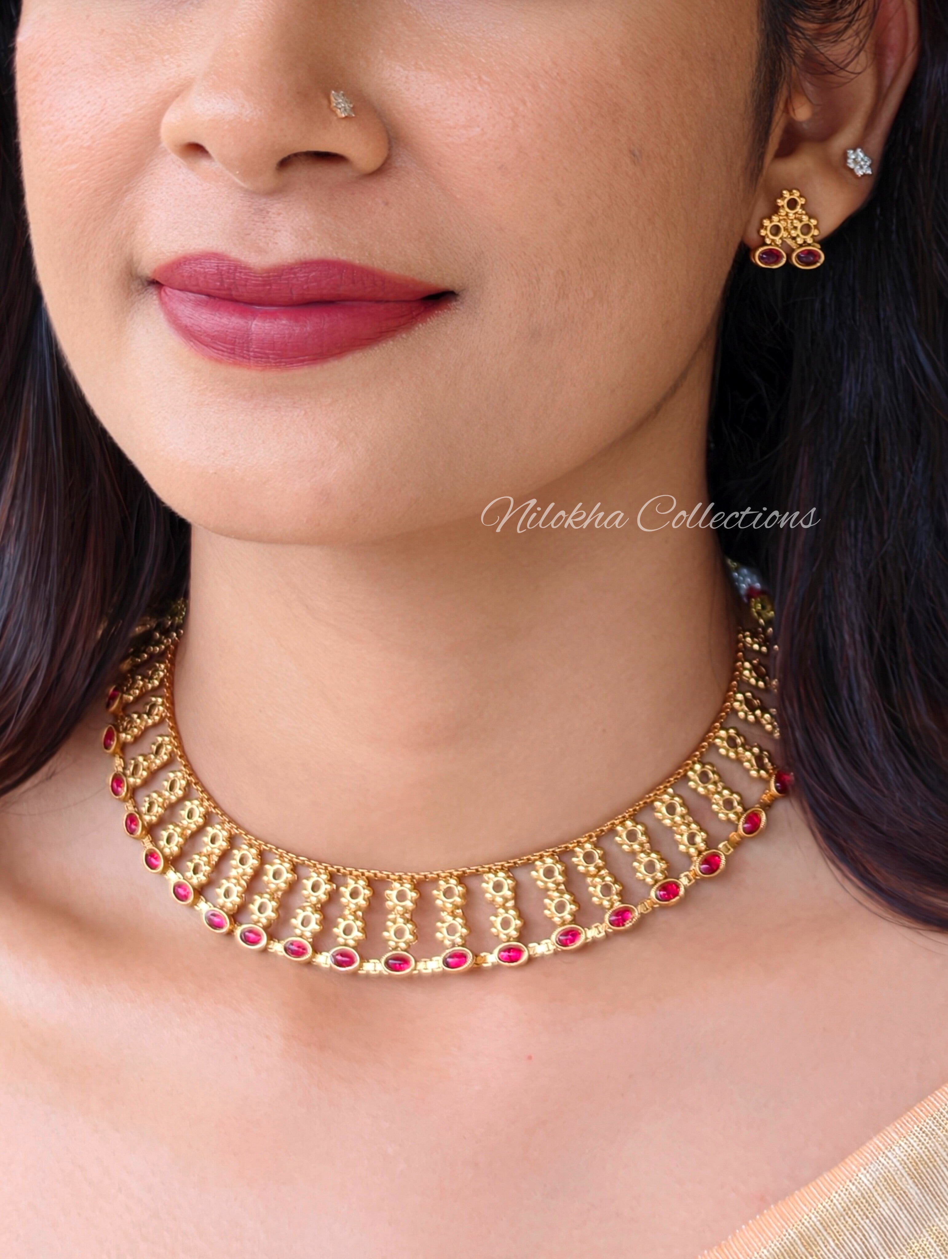 Non-idol necklace set | NAN385
