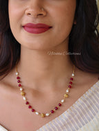 Simple 1 layer pearl chain | NAN366