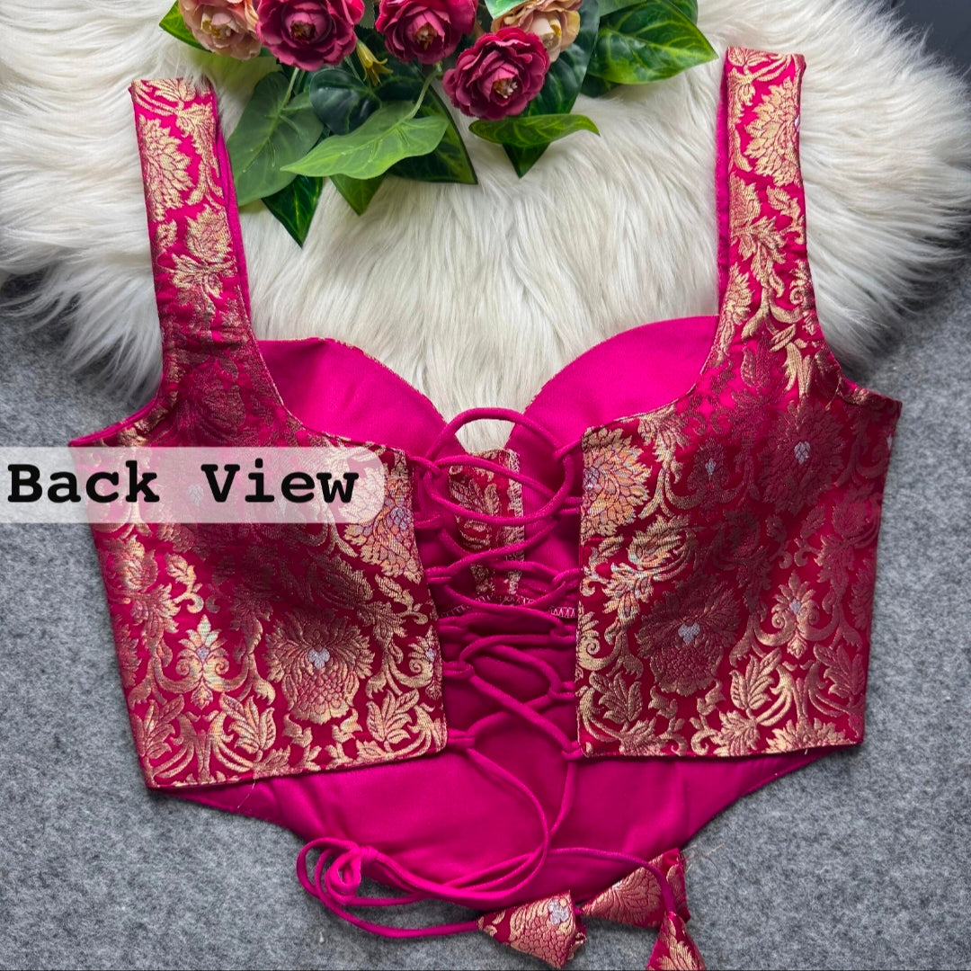 Corset readymade blouse | NCBL09