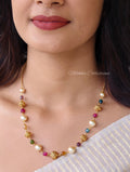1 layer multi beads pearl chain | NAN382