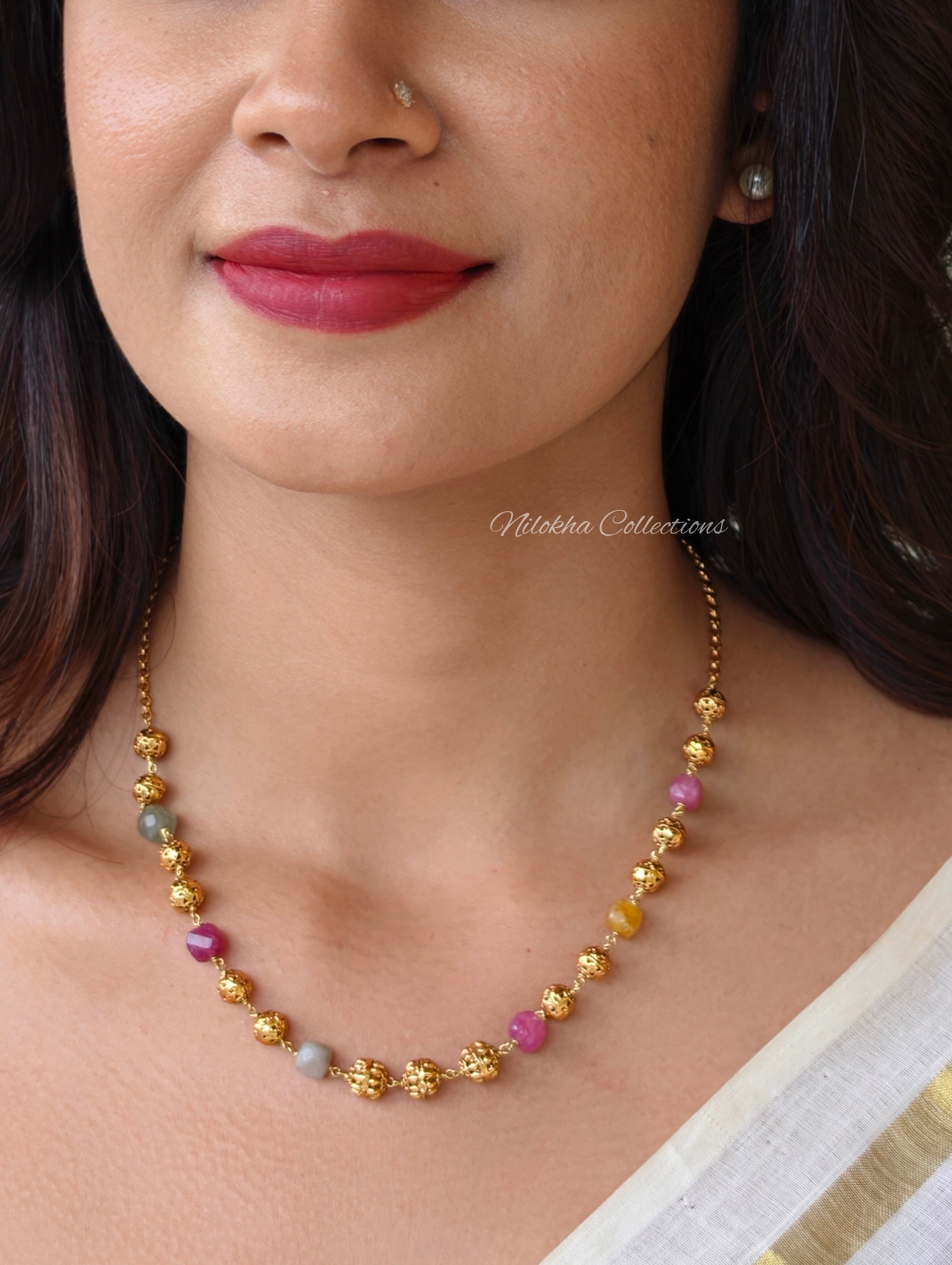 1 layer beads chain | NAN370