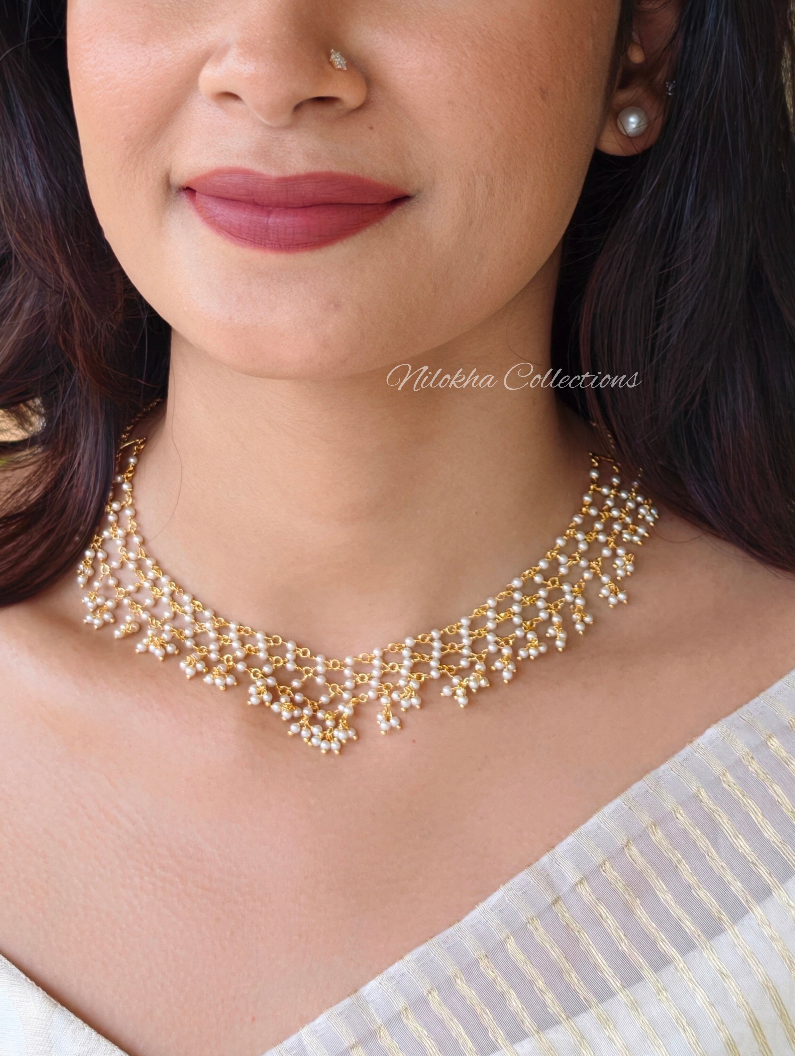 Pearl necklace| NAN406