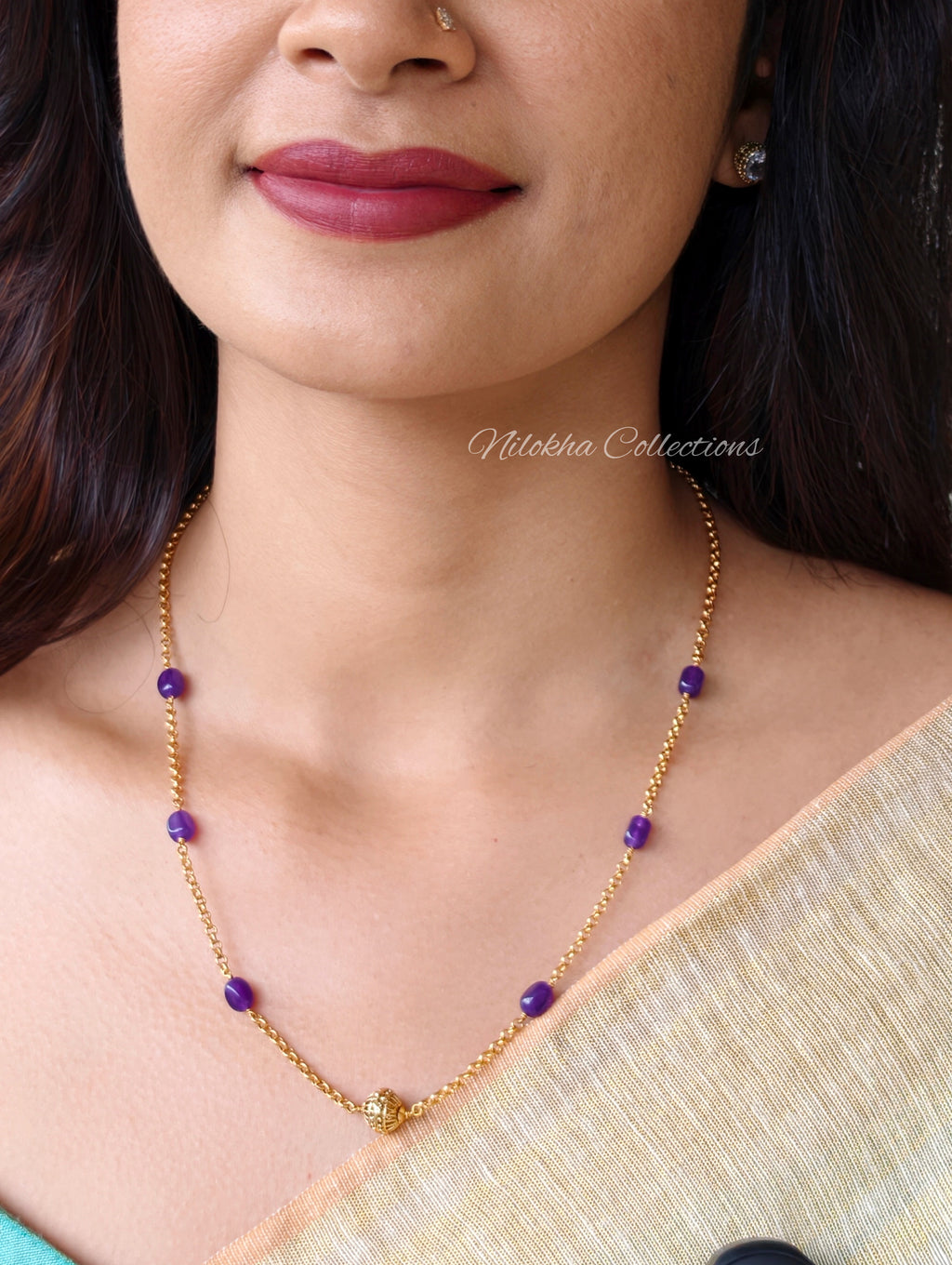 Simple 1 layer beads chain | NAN384