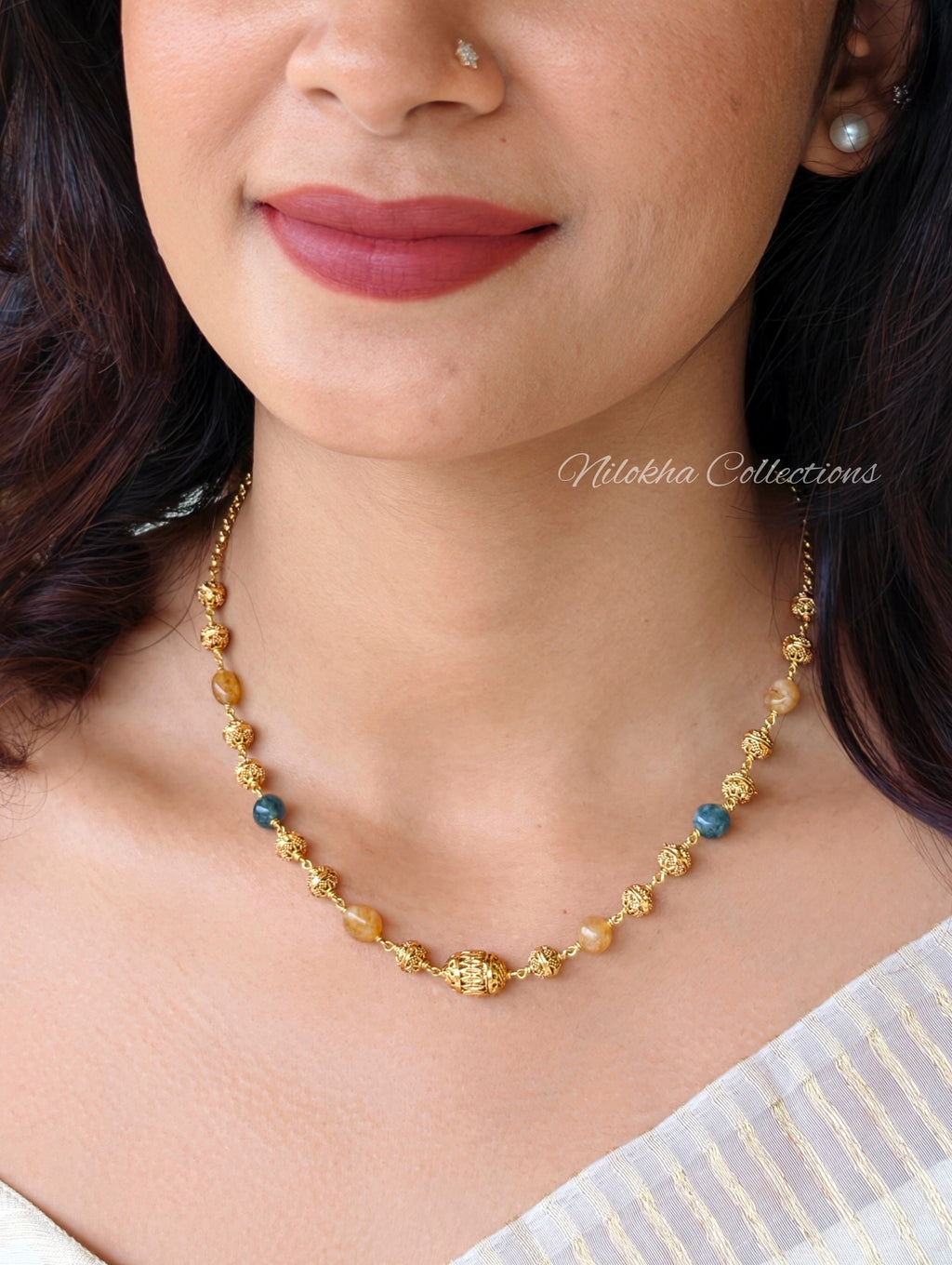 1 layer beads chain | NAN404