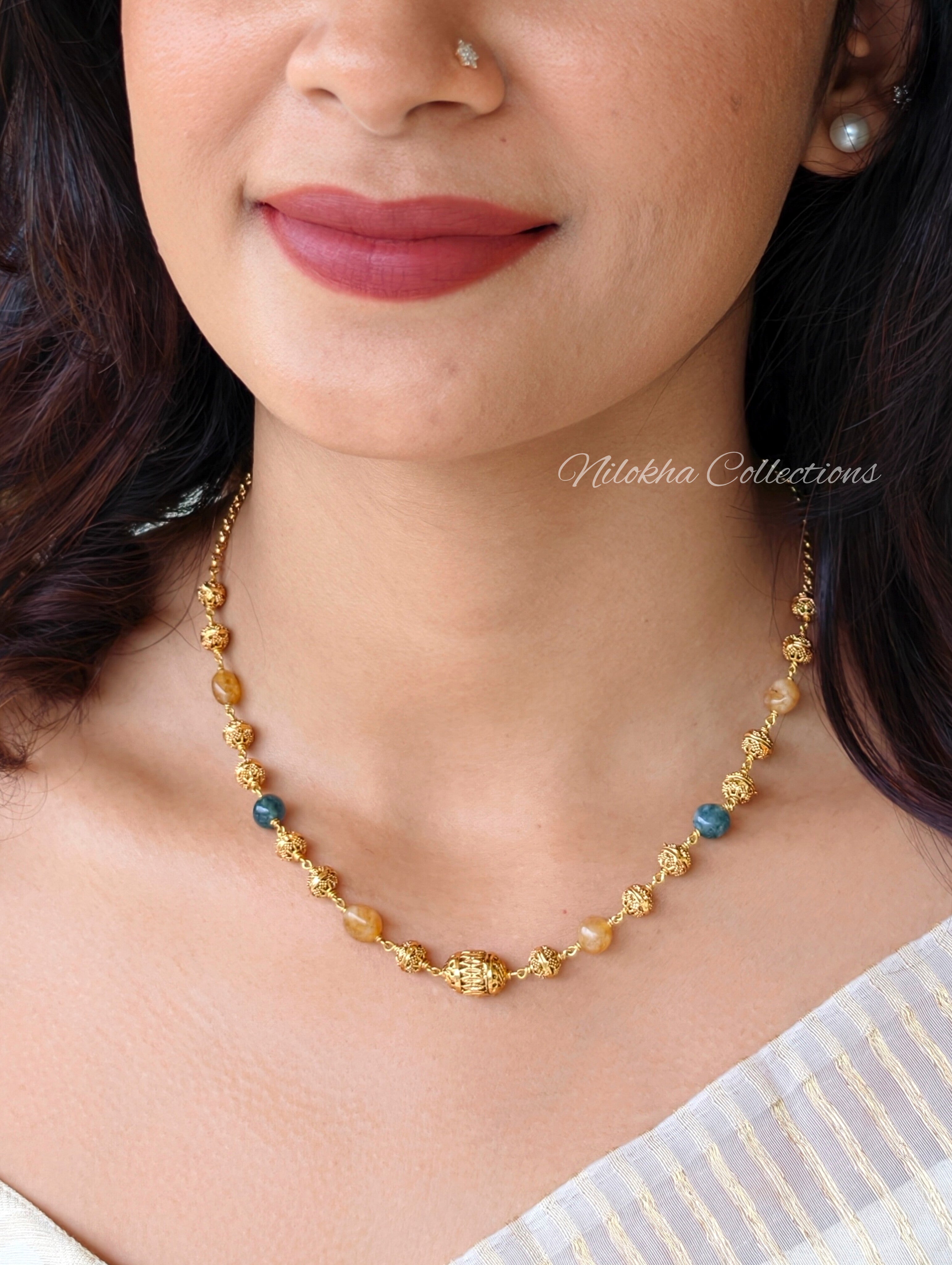 1 layer beads chain | NAN404