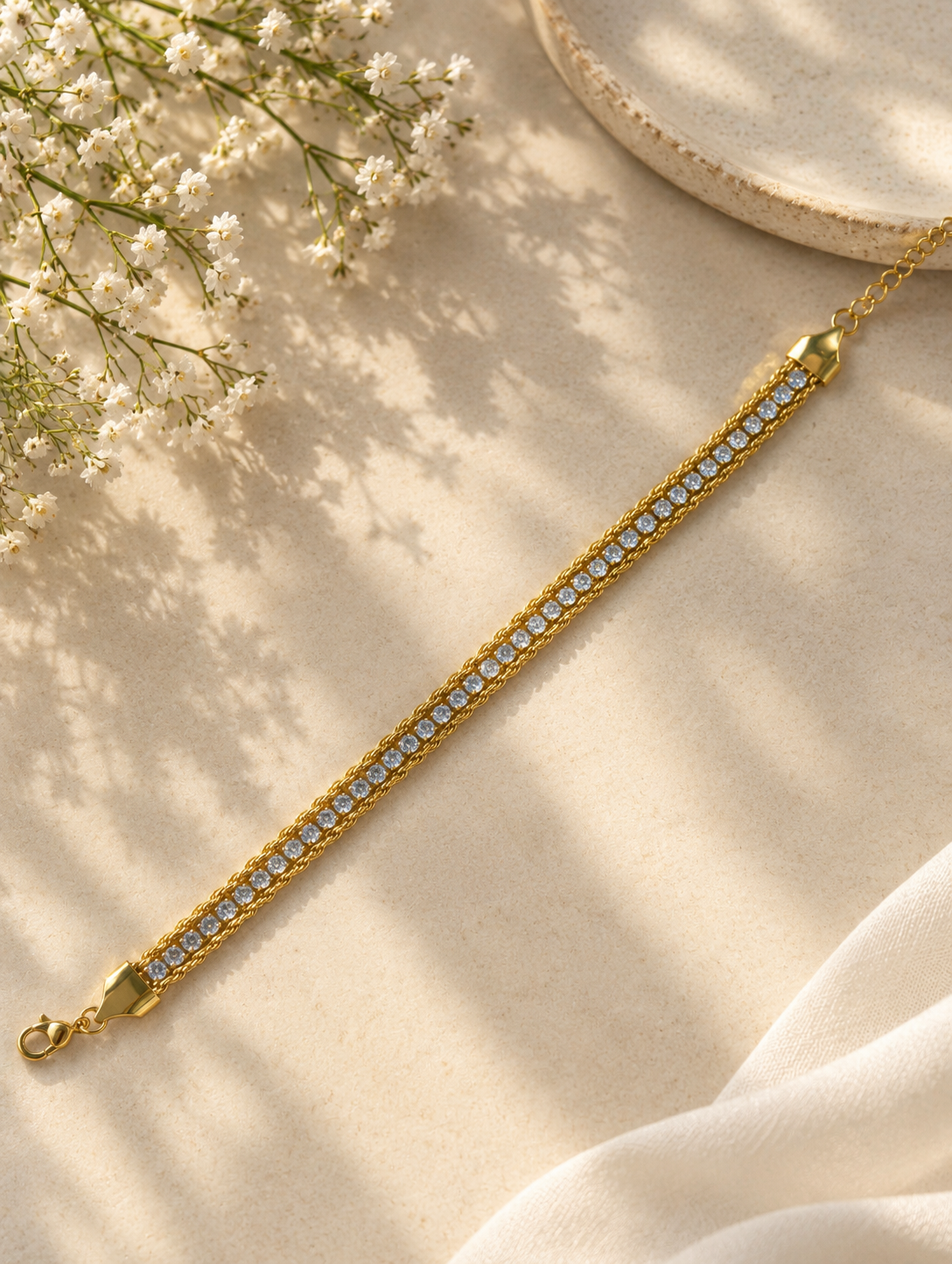3 layer tennis bracelet | NTB52