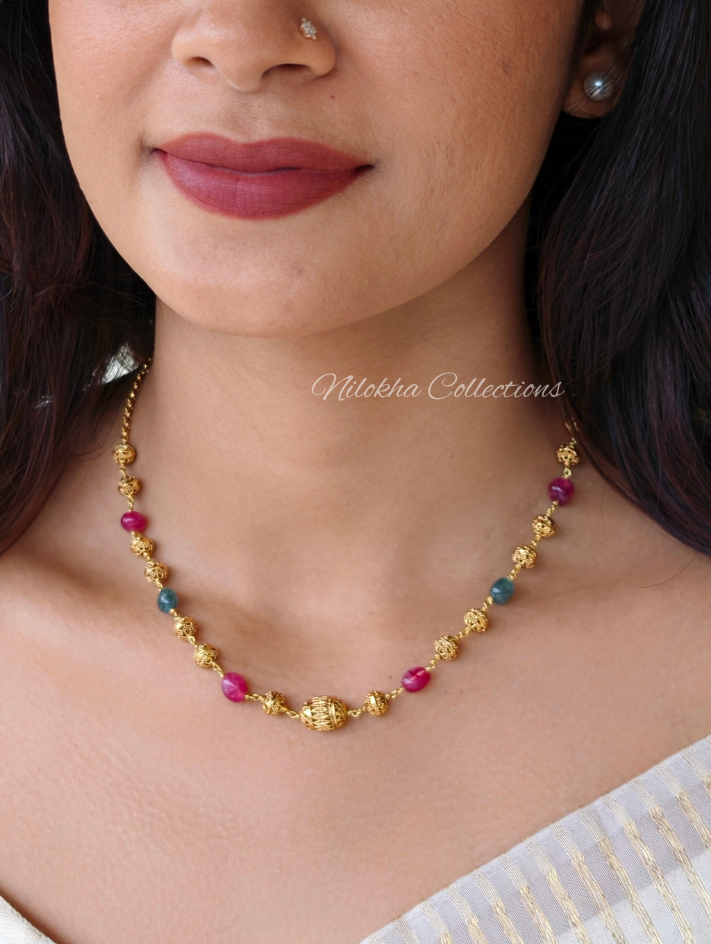 1 layer beads chain | NAN404